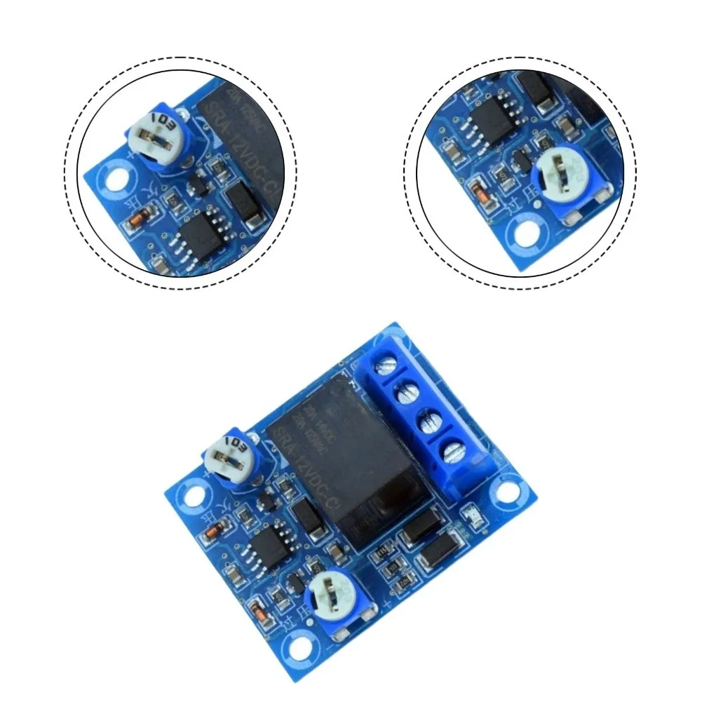 For Vehicle Battery Protection Undervoltage Module DC Power Control Adjustable 11V-14.2V Cutoff At 10V-11V 20A Load Capacity