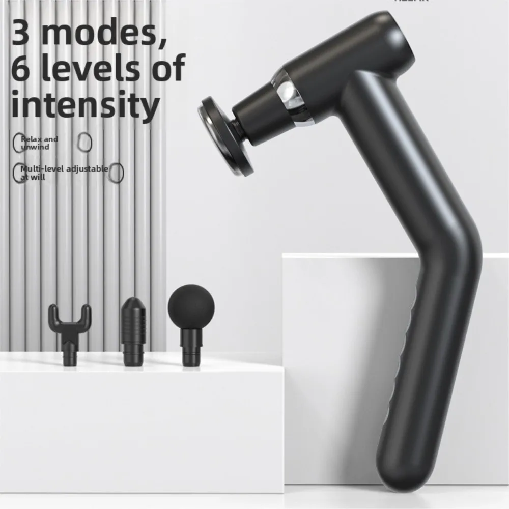 Cold and Hot Compress Fascia Gun with Removable Extended Massage Device for Rehabilitation and Muscle Relaxation