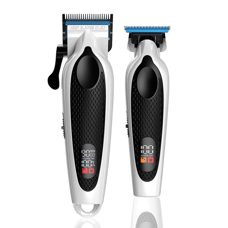 Professional Electric Hair Clipper Brushless Motor 7000RPM Hair Trimmer DC Motor 9000RPM  DLC Blade SZT2582  SZT2583 Trimmer Set