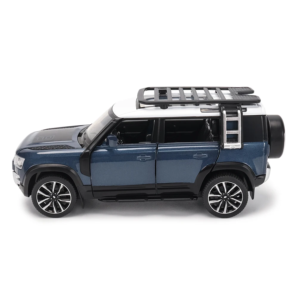 1:32 Land Rover Defender 110 alloy super toy car Die-casting model collection gift toy simulation model genuine authorization