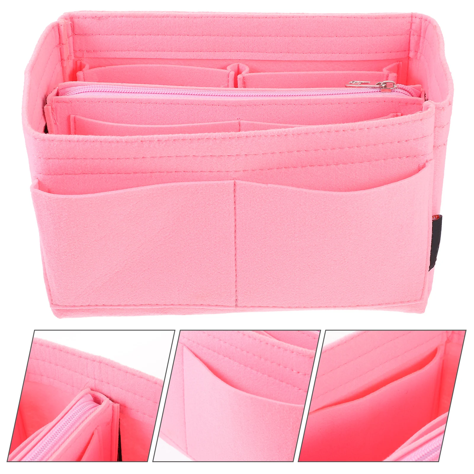 حقيبة تعبئة المكياج السائلة المحمولة للسفر، منظم تخزين صغير قابل للإزالة #2