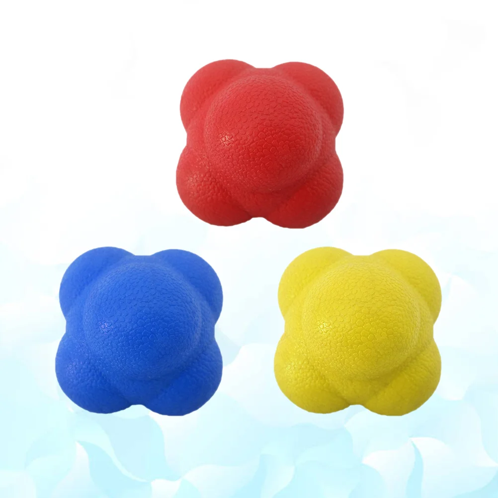 

3 Pcs Agility Sports Equipment Bounce Ball Reaction Badminton Training Tool Reflex