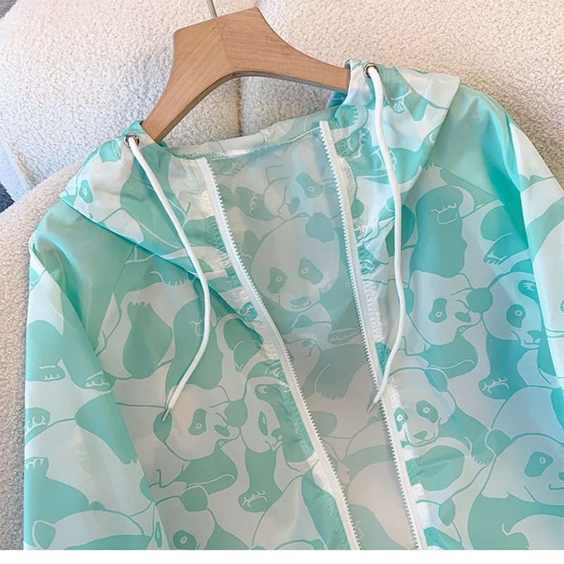 ITOOLIN-abrigo informal fino para mujer, abrigo con protección solar, cárdigan con capucha y cremallera, chaqueta holgada informal fina, abrigo de manga larga