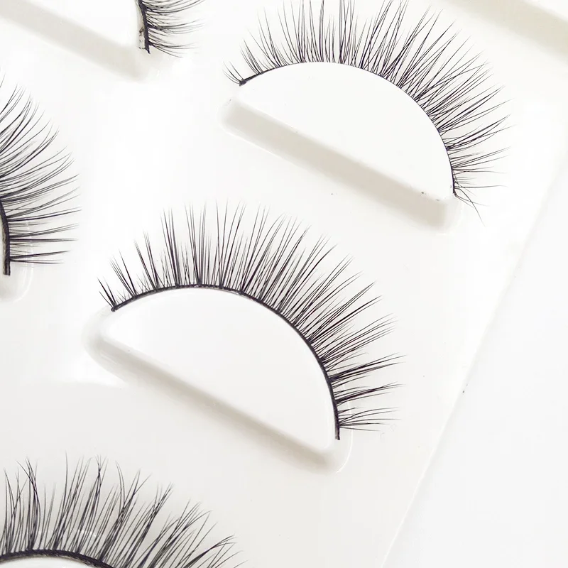 3ペア 厚め クロス つけまつげ 3Dまつげエクステ No.56 ハンドメイド メイクアップ フルストリップラッシュ アイツール