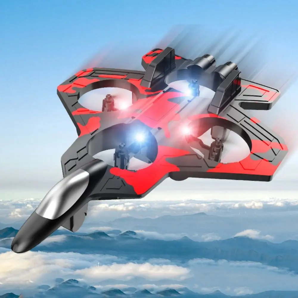 EPPフォーム製リモコンフォーム戦闘機 重力センサー搭載 2.4Gスタント 四モーターヘリコプター 充電式 耐久性のあるRCホビー ジェット機