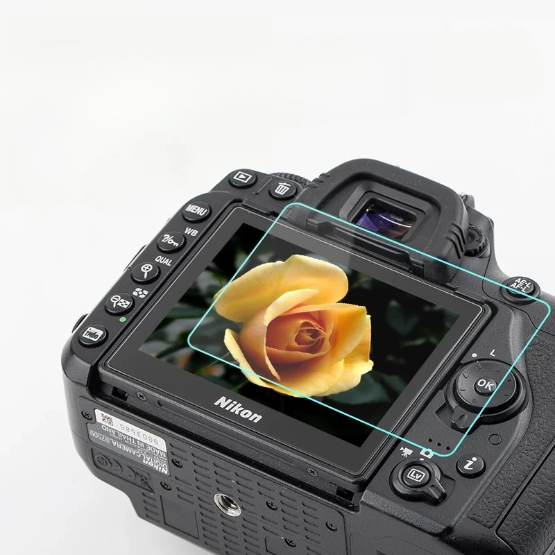 

2PCSTempered Glass Screen Protector for Nikon D780 D750 D850 D810 D800 D600 D610 D500 D7200 D7500 Camera LCD Display Screen Film