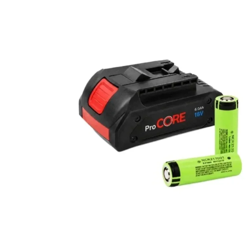 ⭐   18V 6,0Ah Li-Ionen-Akku 21700 Zellen Ersatz für BAT609 BAT618 Kompatibel mit Bosch Professional Werkzeugen Smart BMS Power-Akku EU-Lager