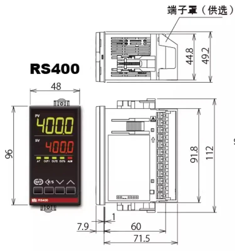 Japan RKC Thermostat RS100 VMM * NNN Original Thermostat，1pcs