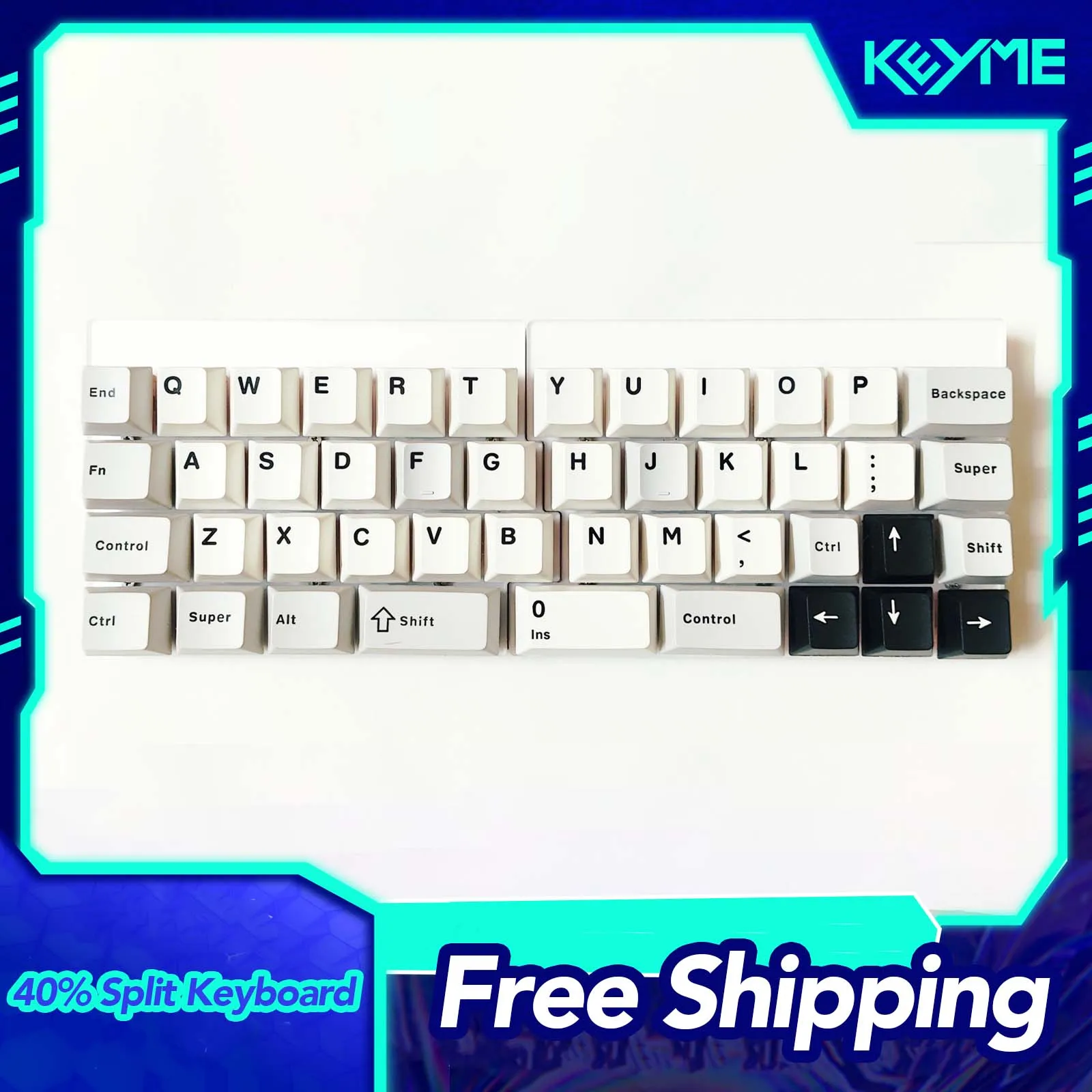 40% Wireless Split Keyboard Kit Dual Mode Wired Bluetooth Hot Swap NRF52840 With Battery Support ZMK PC Gamer Accessories Gifts