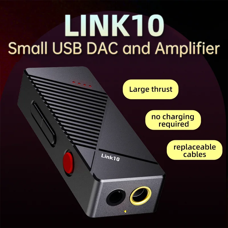 Xduoo Link10ヘッドホンアンプ デュアルCS43131 USB C DACドングル DSD256デコード Type-C - 3.5mmジャックアダプター オーディオアンプ