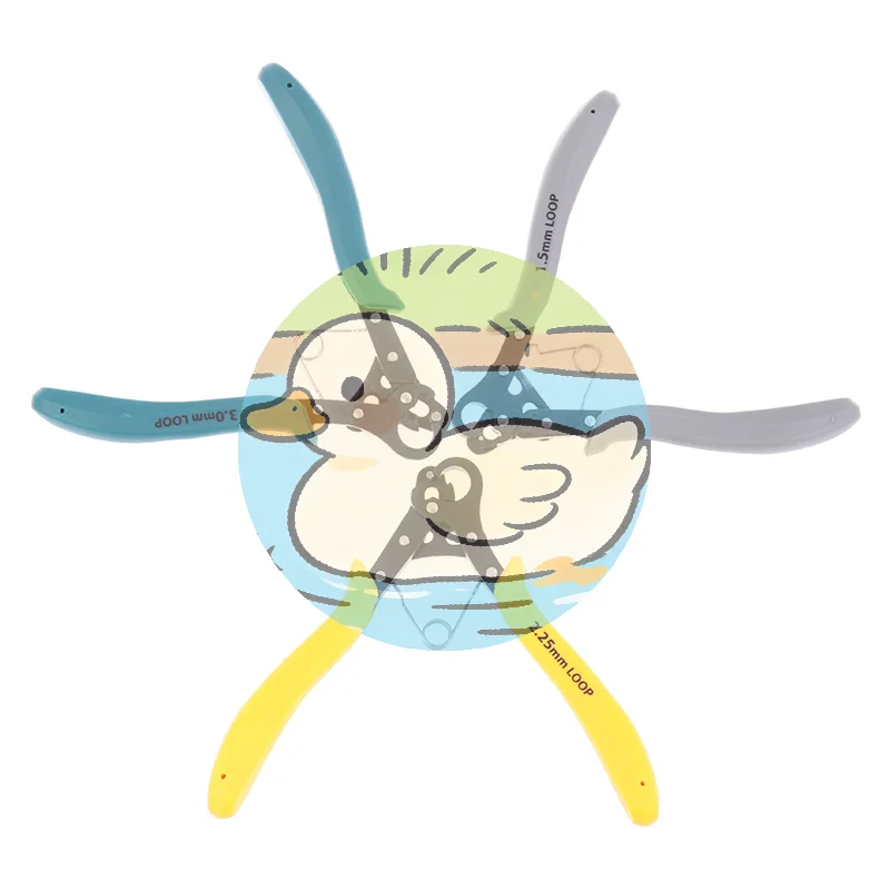 

Набор плоскогубцев для работы с проволокой 1.5/2.25/3 мм: для намотки, гибки, ремонта, изготовления ювелирных изделий, круглогубцы для обмотки проволоки и создания колец