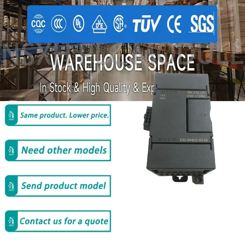 

Brand New Original 6ES7232-0HB22-0XA8 6ES7 232-0HB22-0XA8 S7-200