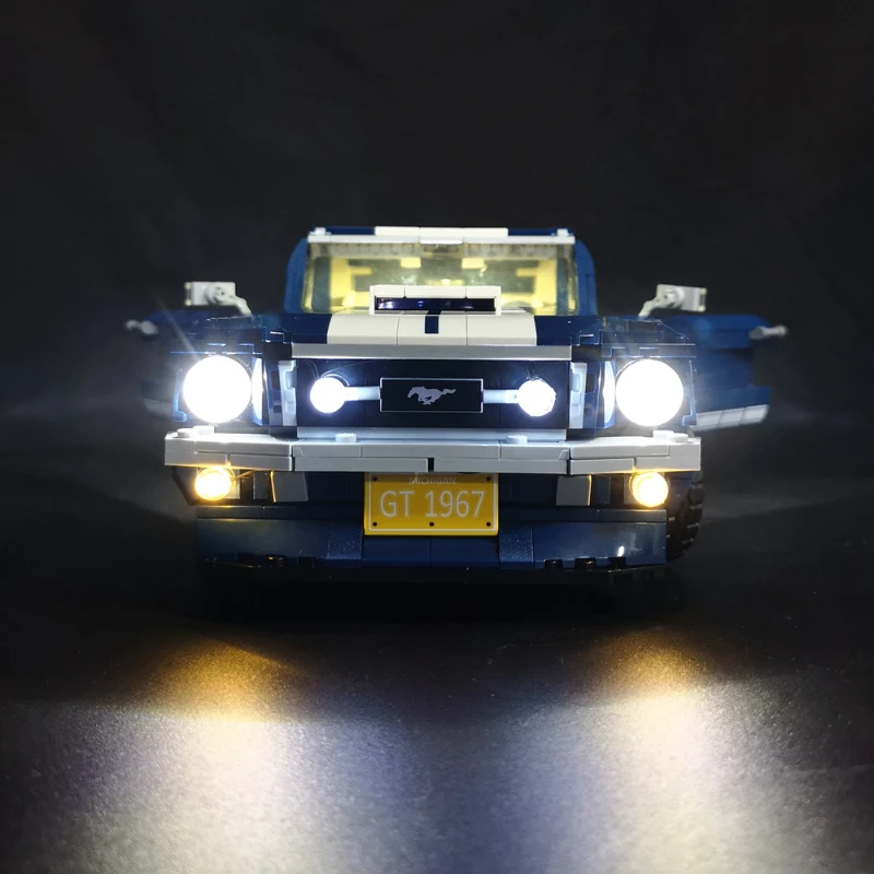 Nie Model zestaw światła LED dla 10265 Ford Mustang