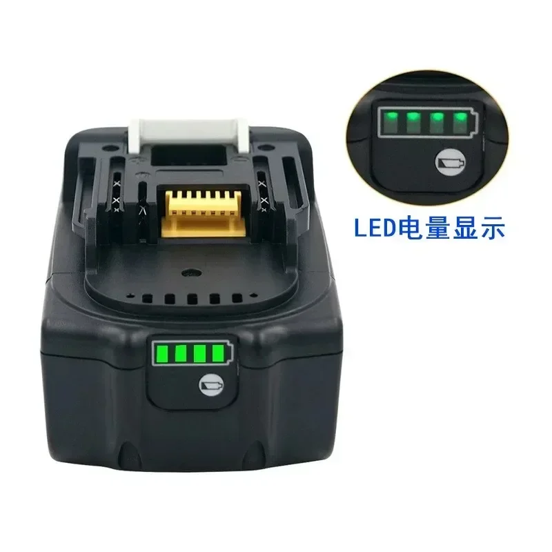 Makita 18V 6.0Ah  Rechargeable Battery For Makita Power Tools with LED Li-ion Replacement LXT BL1860 1850 volt 6000mAh