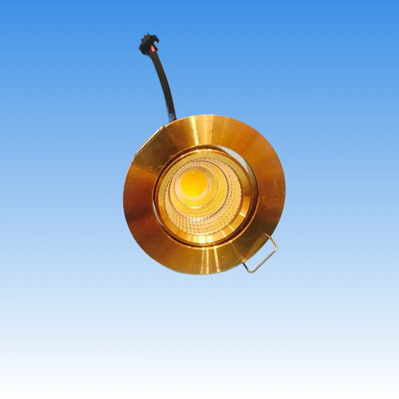 Spot Lumineux LED Verlogging Ken Kabretours, Downlight, 12V DC, 52mm, 3.5W, 3W, 110V, 220V, 20Pcs