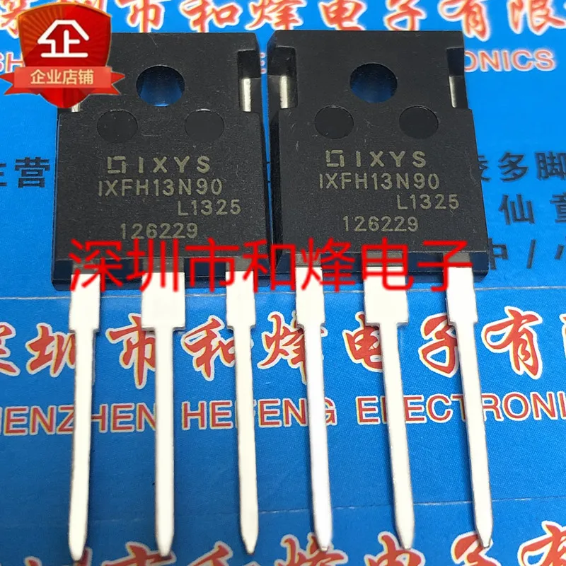5 pces-10 pces ixfh13n90 to-247 900v 13a novo e original no estoque