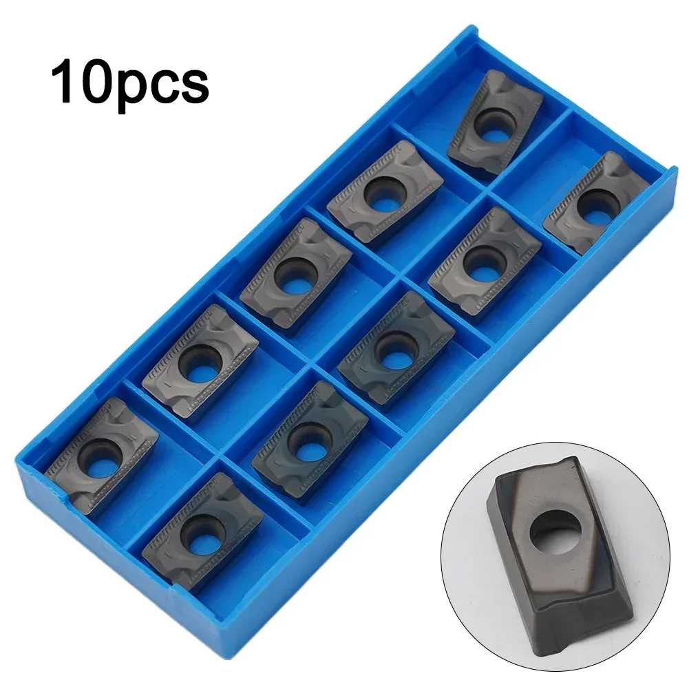 

10pcs APKT1604PDR-76 Indexable CNC Carbide Milling Inserts For Steel 85° Angle APKT1604PDR-76 Insert Carbide Material