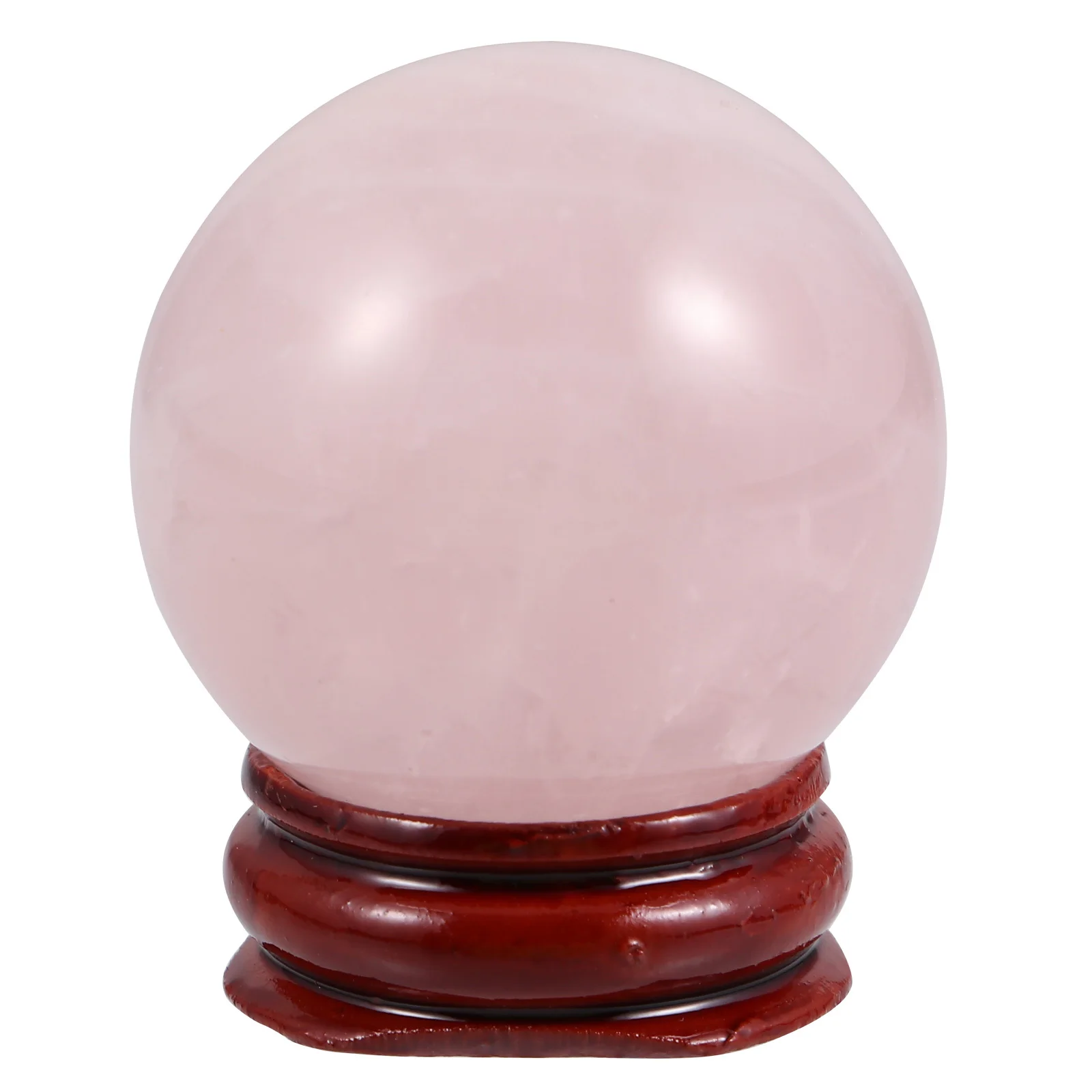 

Natural Pink Crystal Ball Rose Quartz Feng Shui Healing Meditation Chakra Balancing Decorative Crystal Ornament
