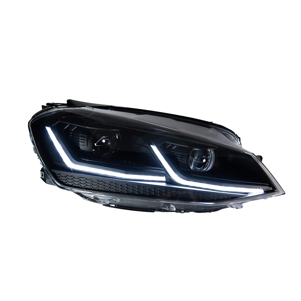 

For VW Golf 7 MK7 2013-2017 Car Headlights Upgrade Golf 7.5th High Configure Styling LED Assembly Color Temperature