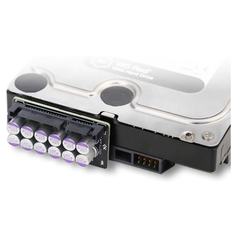 لوحة تنقية مرشح الطاقة بواجهة SATA، هيكل تصفية HiFi CLC، حماية الطاقة، محرك الأقراص الصلبة، تحسين الصوت #5