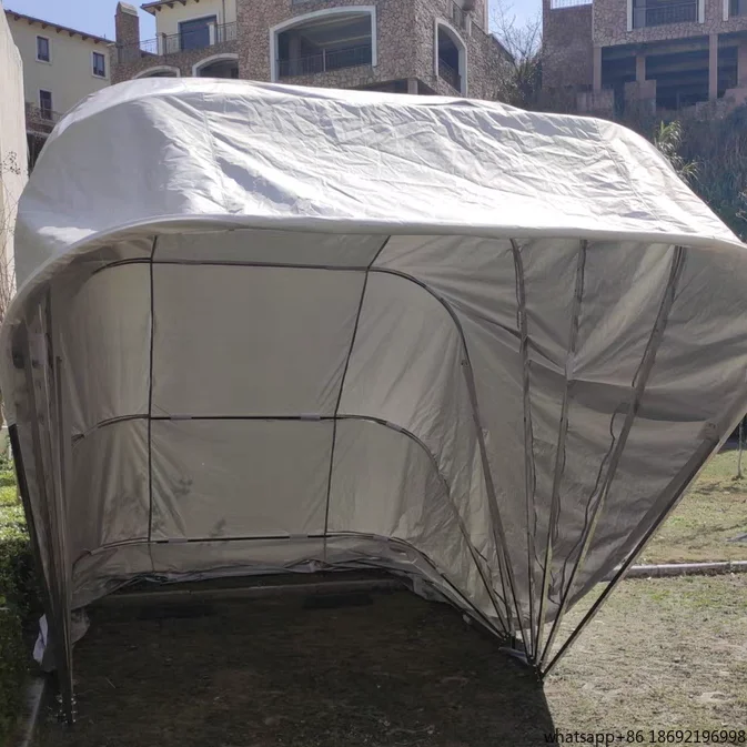 Purpose Sunshine Automatic Foldable Garage Canopy Suitable for Most Private Cars