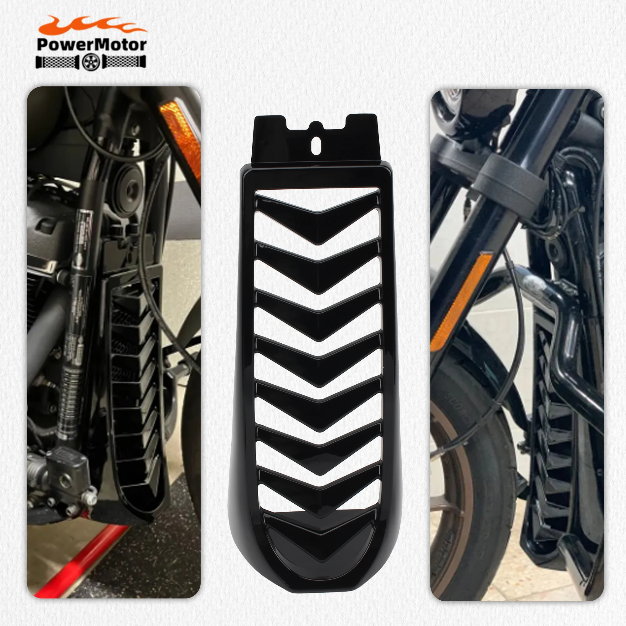 

Передний нижний обтекатель радиатора мотоцикла, спойлер, рамка, крышка для Harley Softail Street Bob Breakout Fat Bob 2018-2023 2022