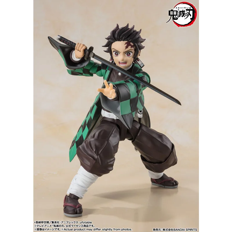 Bandai S.H. figuarts kamado nezuko SHF kamado tanjiro demon Slayer kimetsu NO yaiba โมเดลของเล่นอนิเมะ