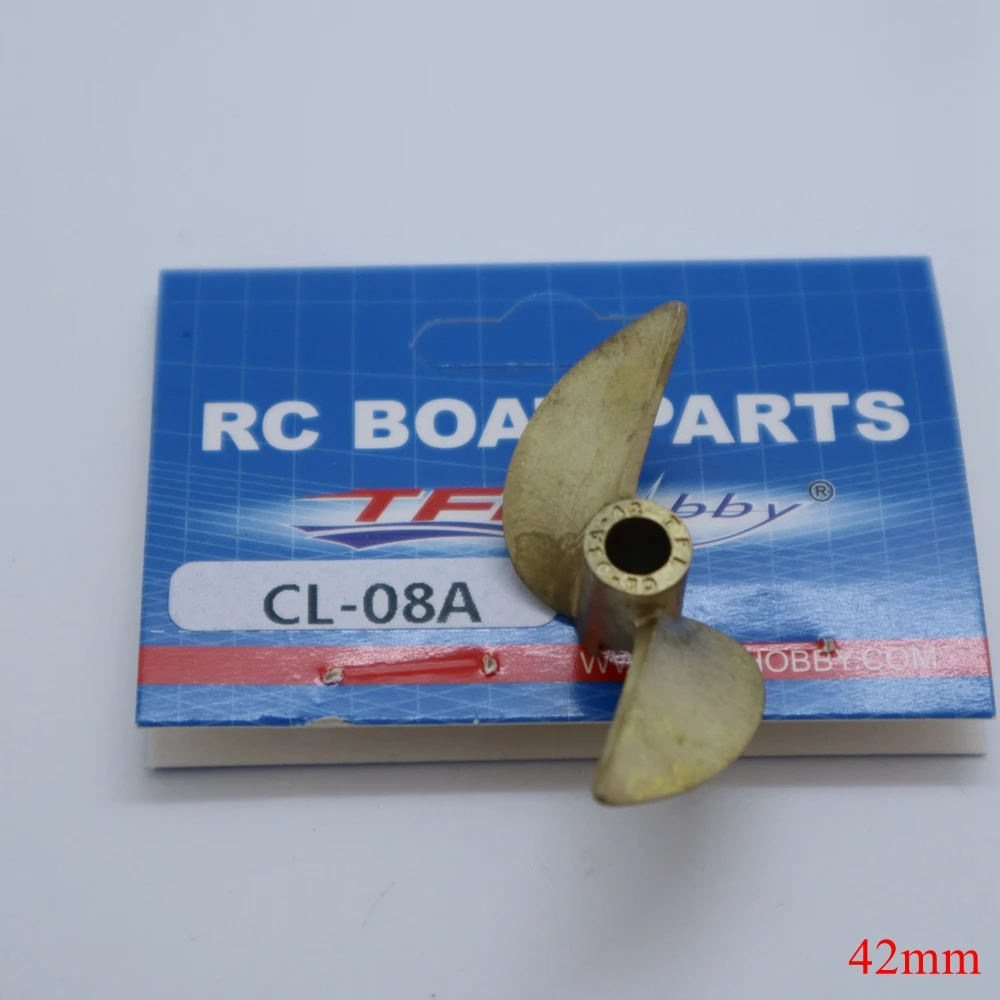 ¡Piezas originales TFL! TFL profesional 2 aspas 32mm 42mm 48mm CCW 3,18mm /4,76mm apertura 1,9 paso hélice de cobre para barco RC