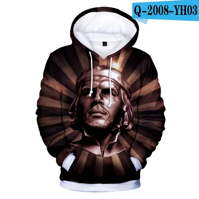 تشي غيفارا-تيشيرتات بهودي مطبوعة ثلاثية الأبعاد للرجال والنساء ، تيشيرتات بأكمام قصيرة ، موضة غير رسمية ، طراز عصري ، صيف ، جديد ، #3