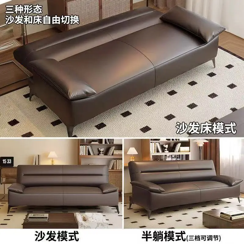 Small apartment sofa bed foldable rental apartment office sofa