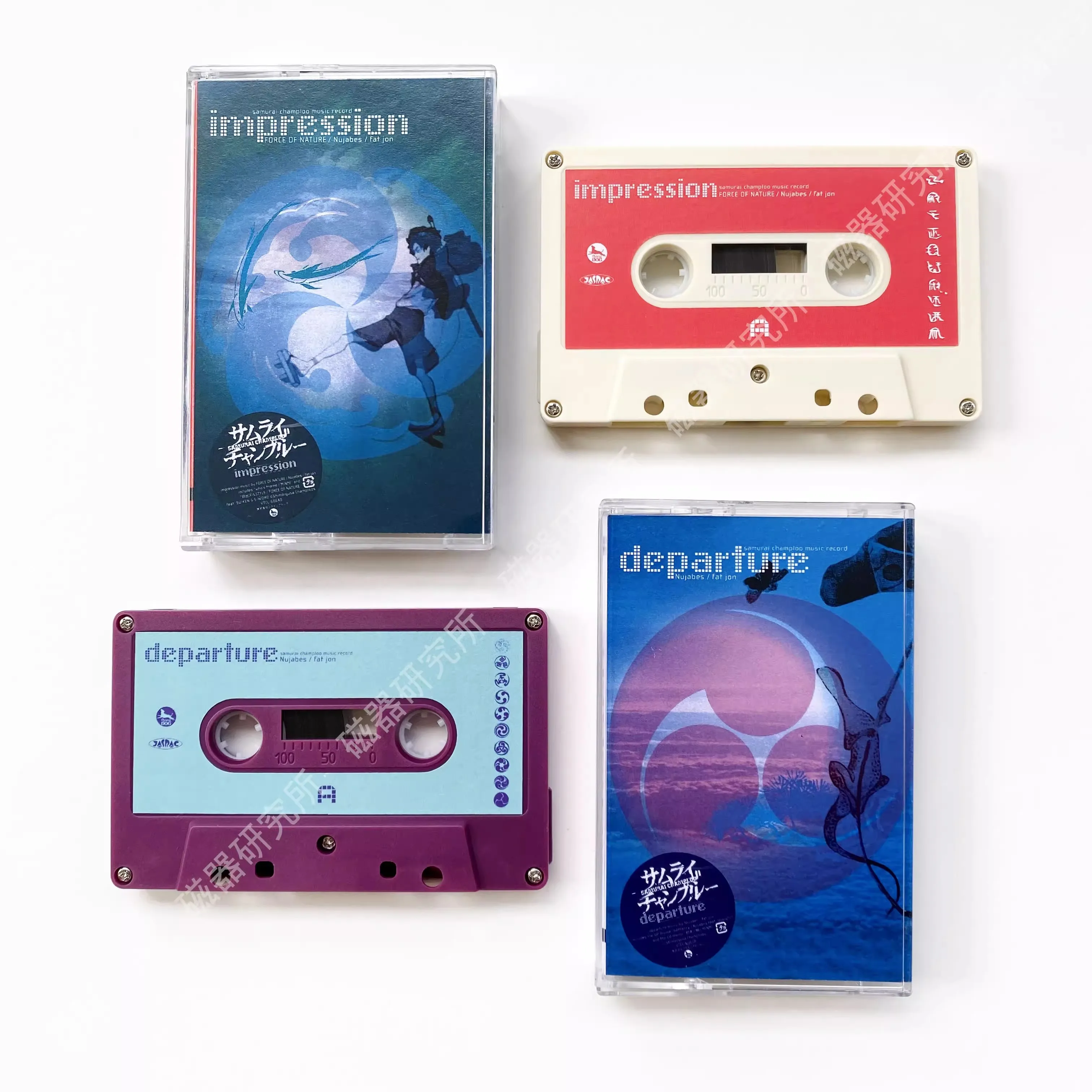 Juego Nujabes Fat Jon, álbum de IMPRESIÓN de cinta musical, 2 uds., casetes, Cosplay, Walkman, grabadora, colección de cajas de tránsito sonoro para coche