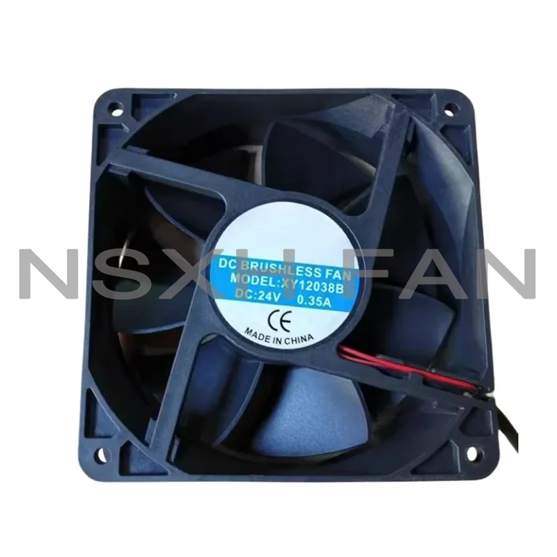 New Cooler Fan XY12038B 24V 0.35A 12CM 12038 Welding Machine Frequency Converter Cooling Fan 120*120*38mm