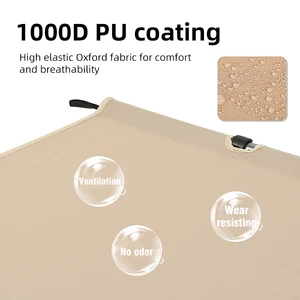 Lông cũ cắm trại gấp pacoone cho người lớn và trẻ em, ra khỏi giường, đồ viết thoải mái, du lịch, RV, bên ngoài 8 Giường di động bán hàng chính - №4