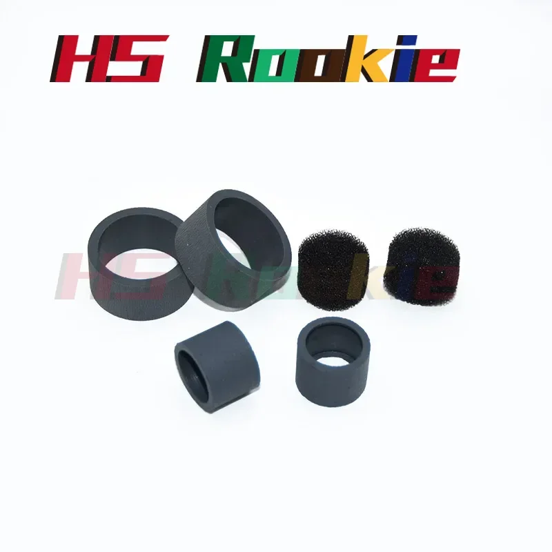 1 Juego de rodillos de recogida de escáner compatibles con Canon DR-C125 DR-C225, rodillo de recogida para copiadora de oficina, piezas de impresora