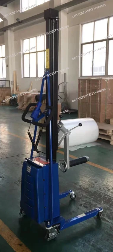 200kg Roller Lift - Electric Mini Lifter 90 Degree Rotation Stacker for Material Handling