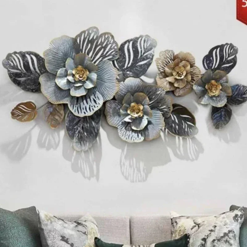 Wall Hanging Home Decoration Sofa Background Wall Iron Metal Hollow Wall Decoration