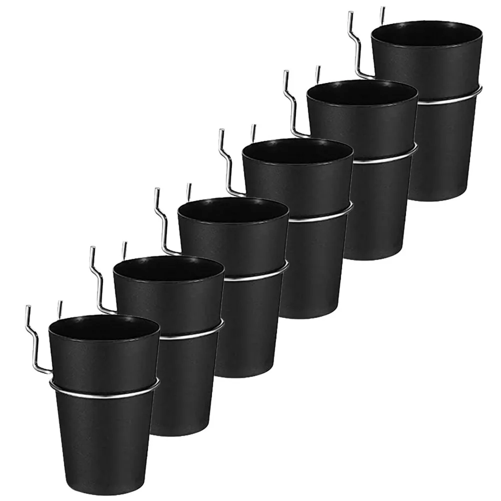 

6Sets Pegboard Organizer Hooks Set Durable ABS Iron Easy Install Versatile Storage for Office Garage Craft Room Accessories