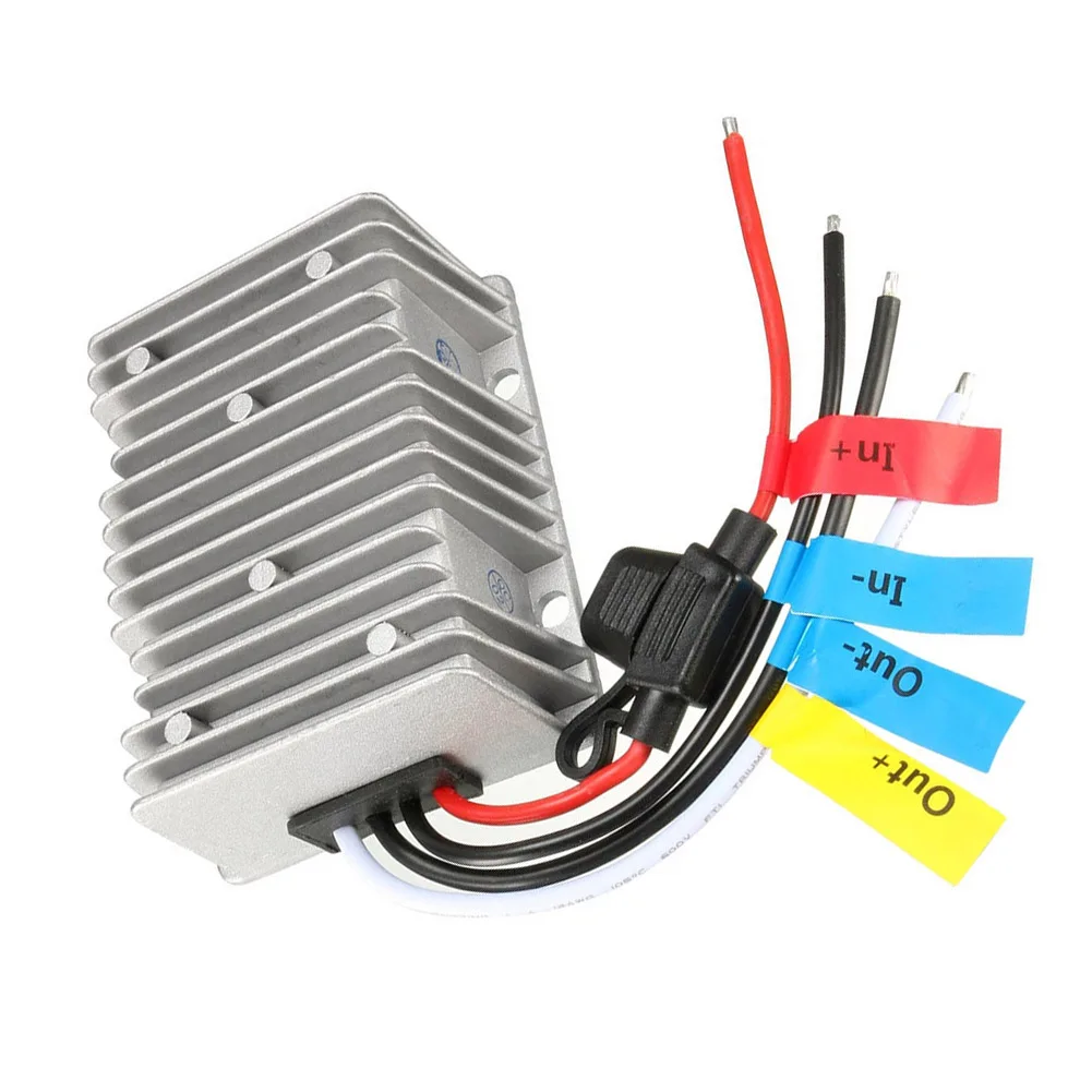 DC 36V Step-Down To DC 12V 30A 360W Power Converter Regulator Waterproof Overcurrent Protection Overvoltage Protection