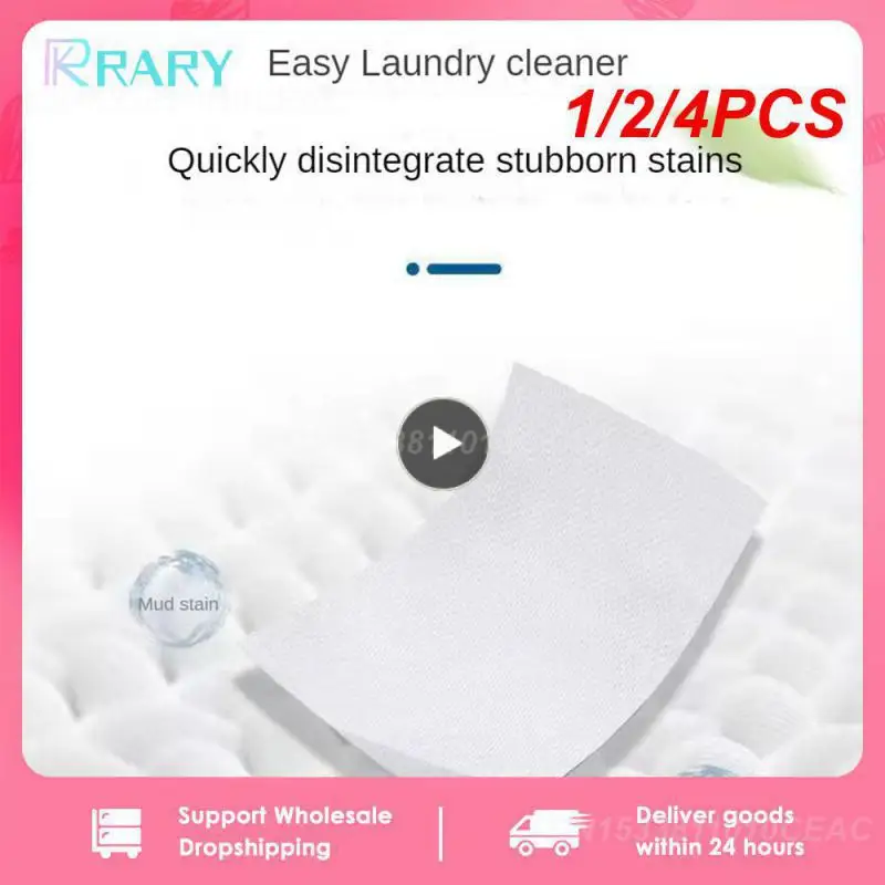 1/2/4PCS Laundry Tablets Underwear Children's Clothing Laundry Soap Concentrated Washing Powder Detergent For Washing Machines