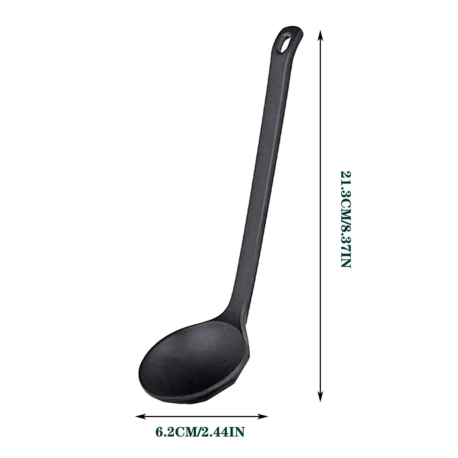 2pcs Japanese Style Long Handle Soup Spoon Ramen Ladle Spoon For Ramen Noodle Soup Hot Pot Scoop nder Kitchen Utensil Melamine