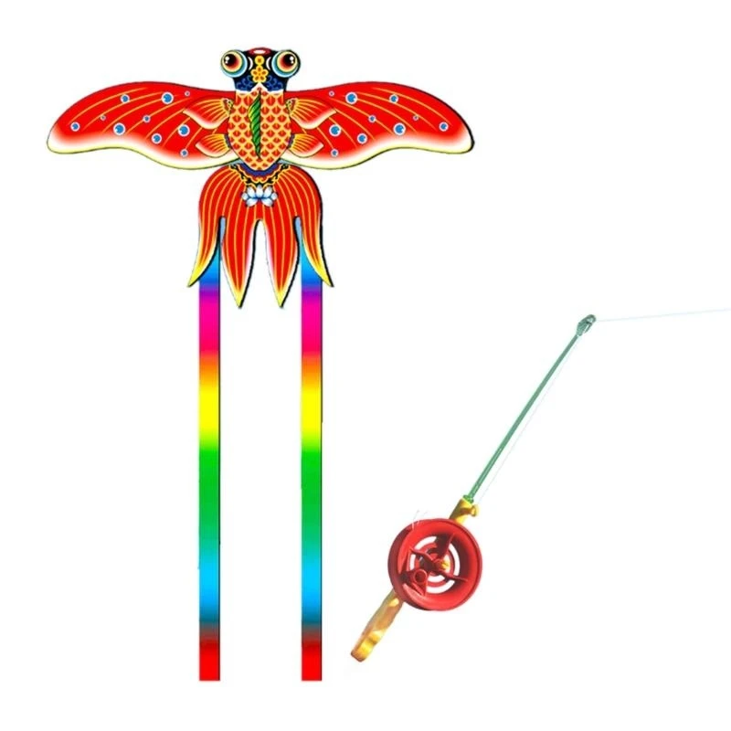 Kites Kites Kites Kites Kites Toy volant pour enfants Kites à longue queue Toy