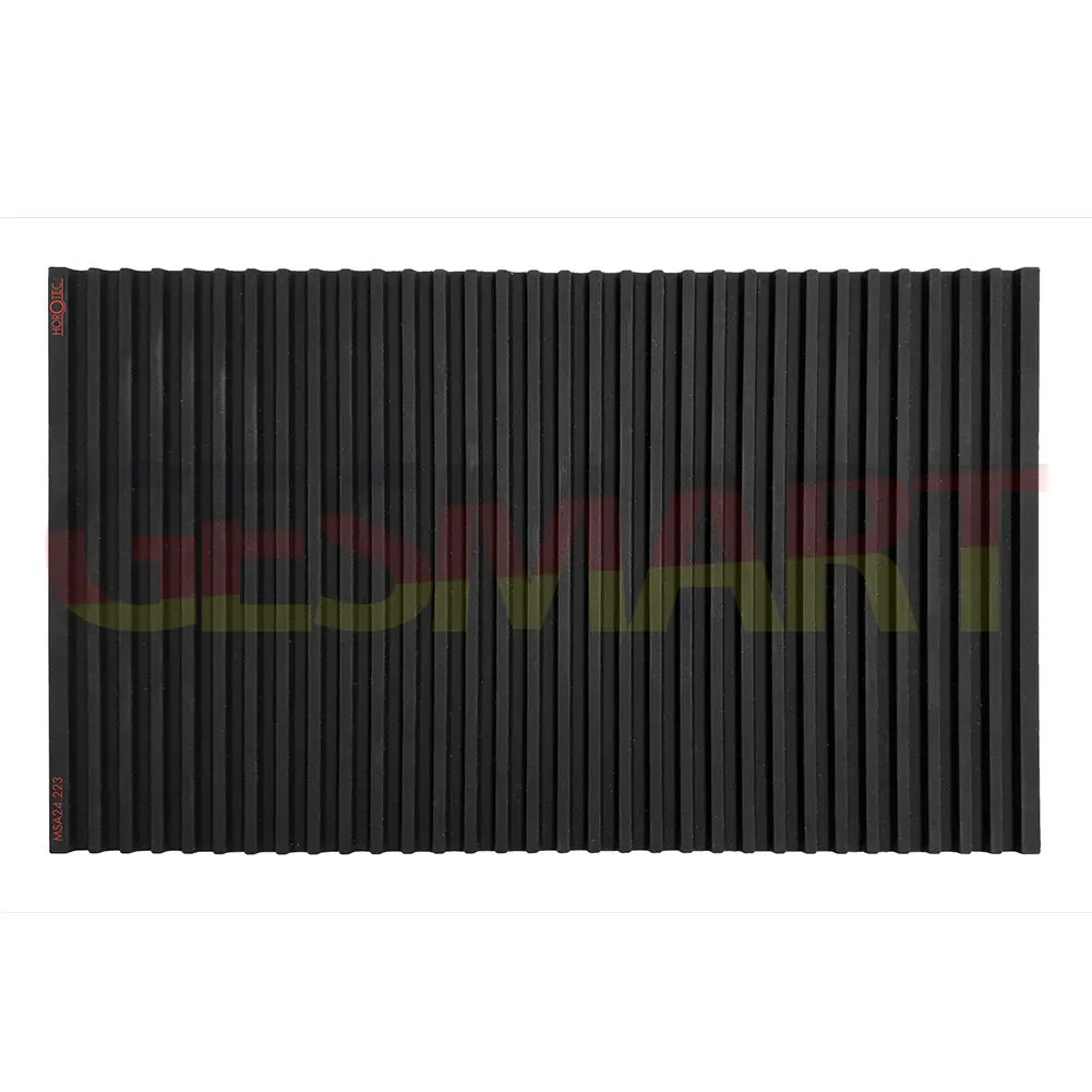 Bench Mat Black Silicon Anti-Slip With 32 Grooves Horotec MSA24.223