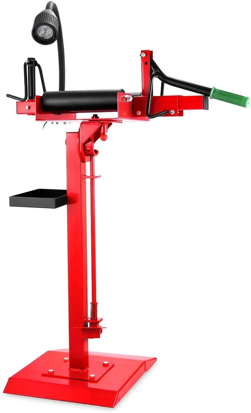 

Портативный ручной шиномонтажный станок с регулируемой светодиодной подсветкой и подставкой для автомобилей и легких шин грузовиков