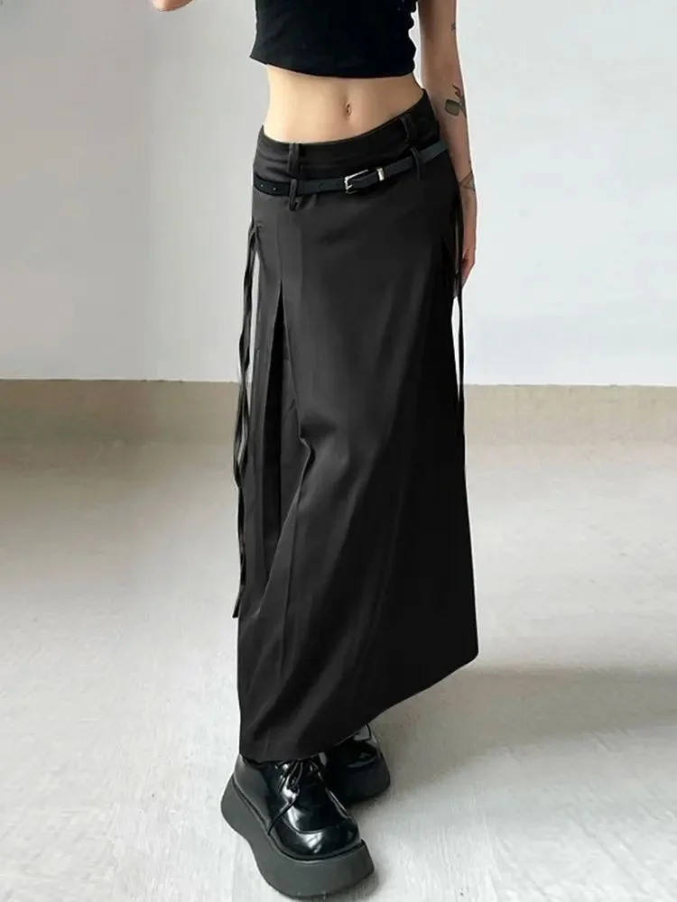 ZANZEA Holiday 2024 ربيع ألين تنانير طويلة للنساء التنانير المتدفقة التي ستحافظ على أنيقة طوال الموسم