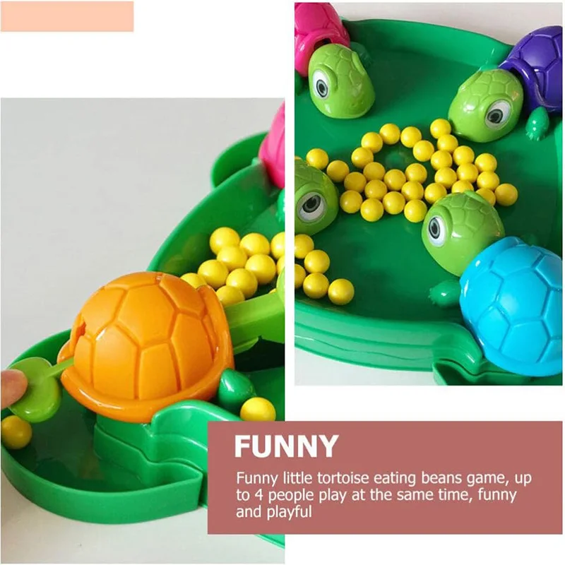 Turtle Eating Beans Children\'s Toys Parent-child Interaction Multiplayer Gameplay Tabletop Games Puzzle Toys Gift