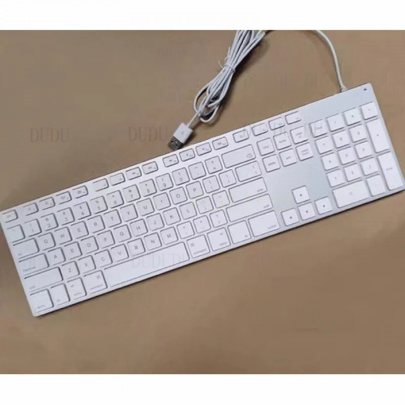 

D NEW Keyboard for Apple A1243 White/Black Wired Keyboard