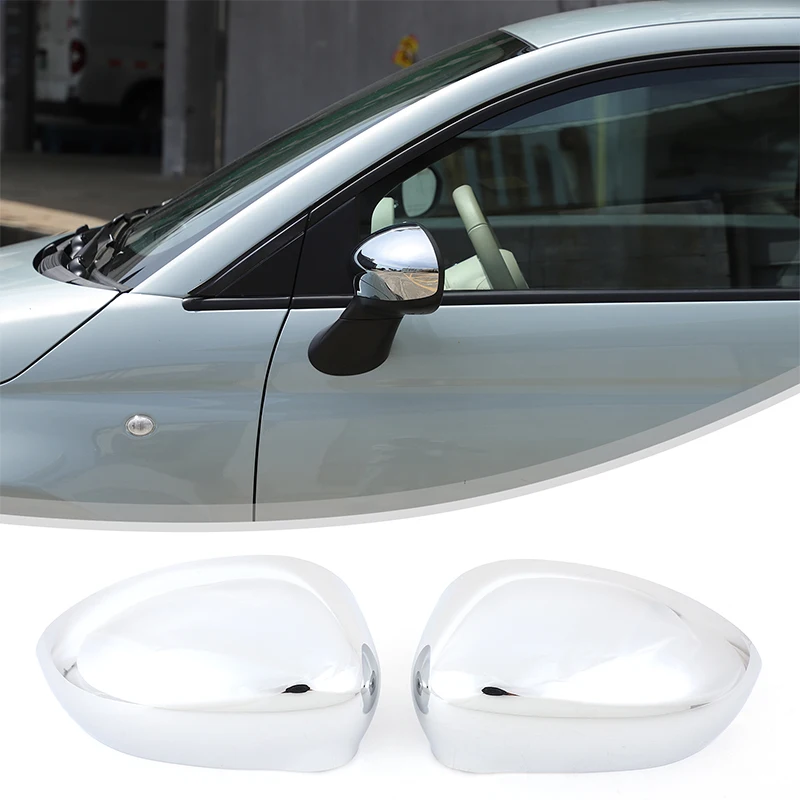 Für Fiat 500 Rückspiegelabdeckung, Schutzgehäuse für Auto-Seitenrückspiegel, Dekorative Abdeckung, ABS (Modifizierte Version) 2016-2023 – Detail 28