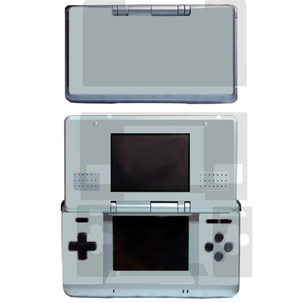 Transparent Clear Vinyl Skin Sticker Protector for Nintendo DS NDS Gen Skins Stickers