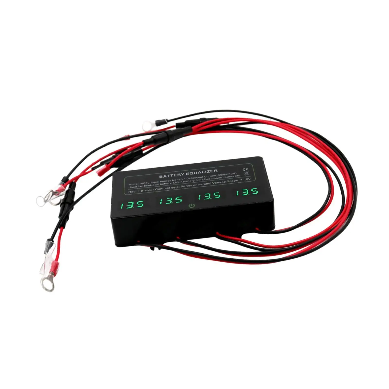

HC02 Battery Equalizer Extend Life Compact 4×12V 48V Voltage Balancer