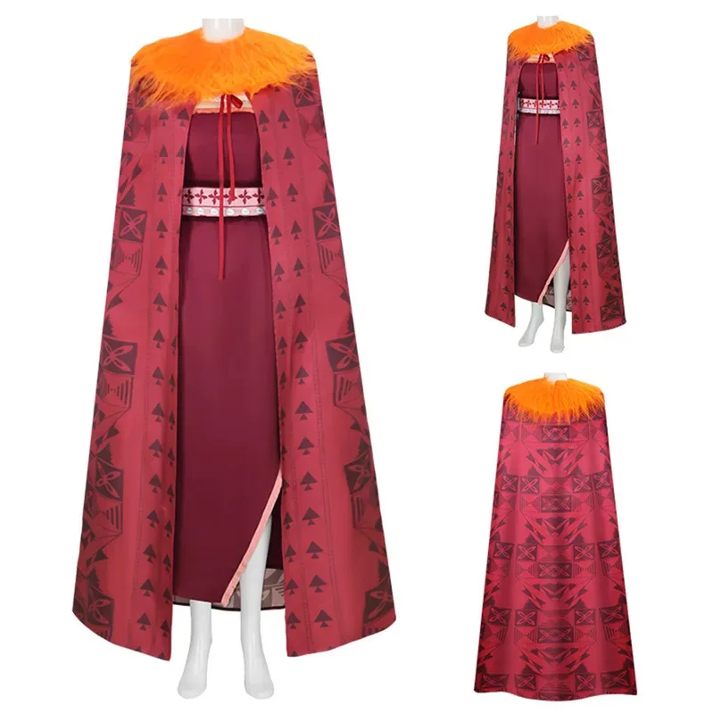 

Костюм Матланги для косплея, красный плащ, платье с поясом, одежда для взрослых, наряд для Хэллоуина, карнавала, вечеринки